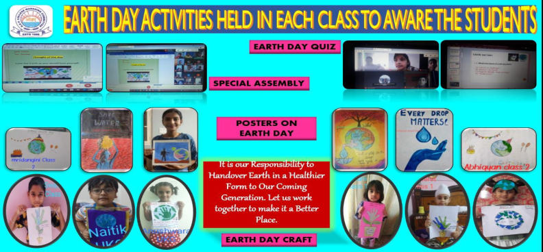 Celebration of Earth Day by Students of DAV Public School