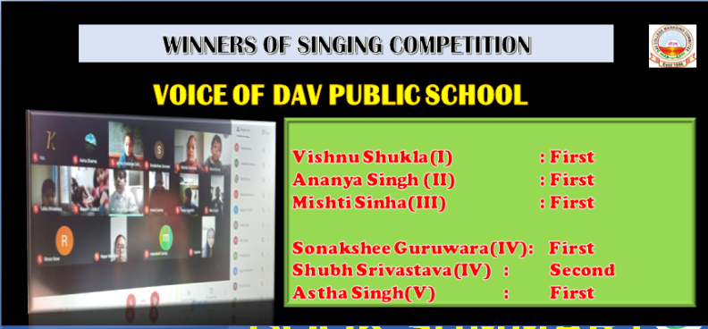 Winners of Singing Competition